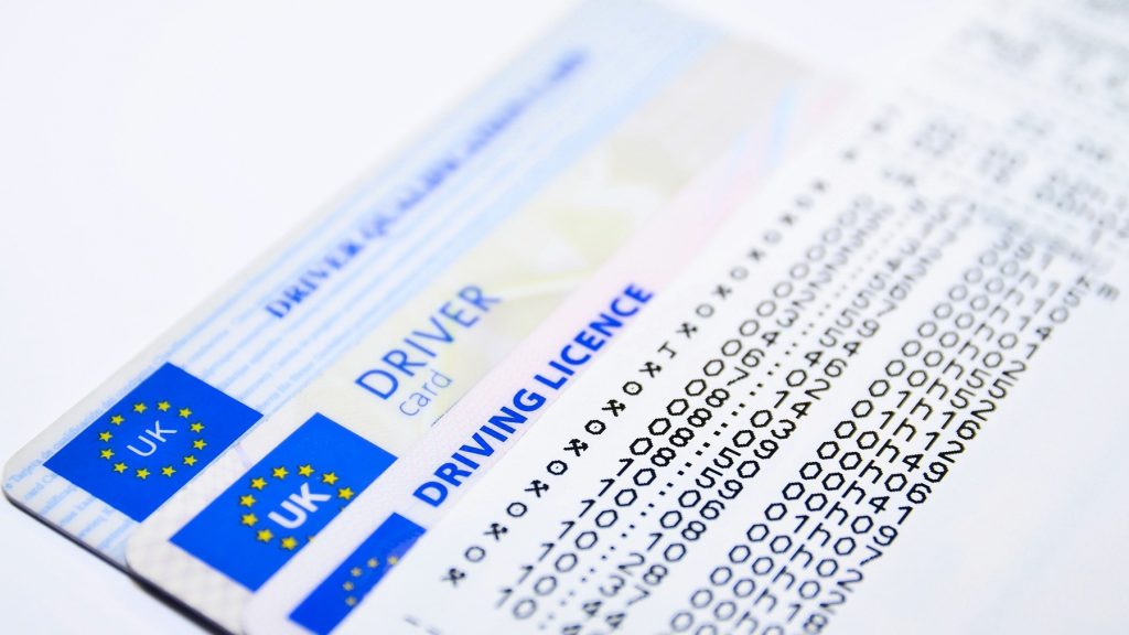 UK driver licenses
